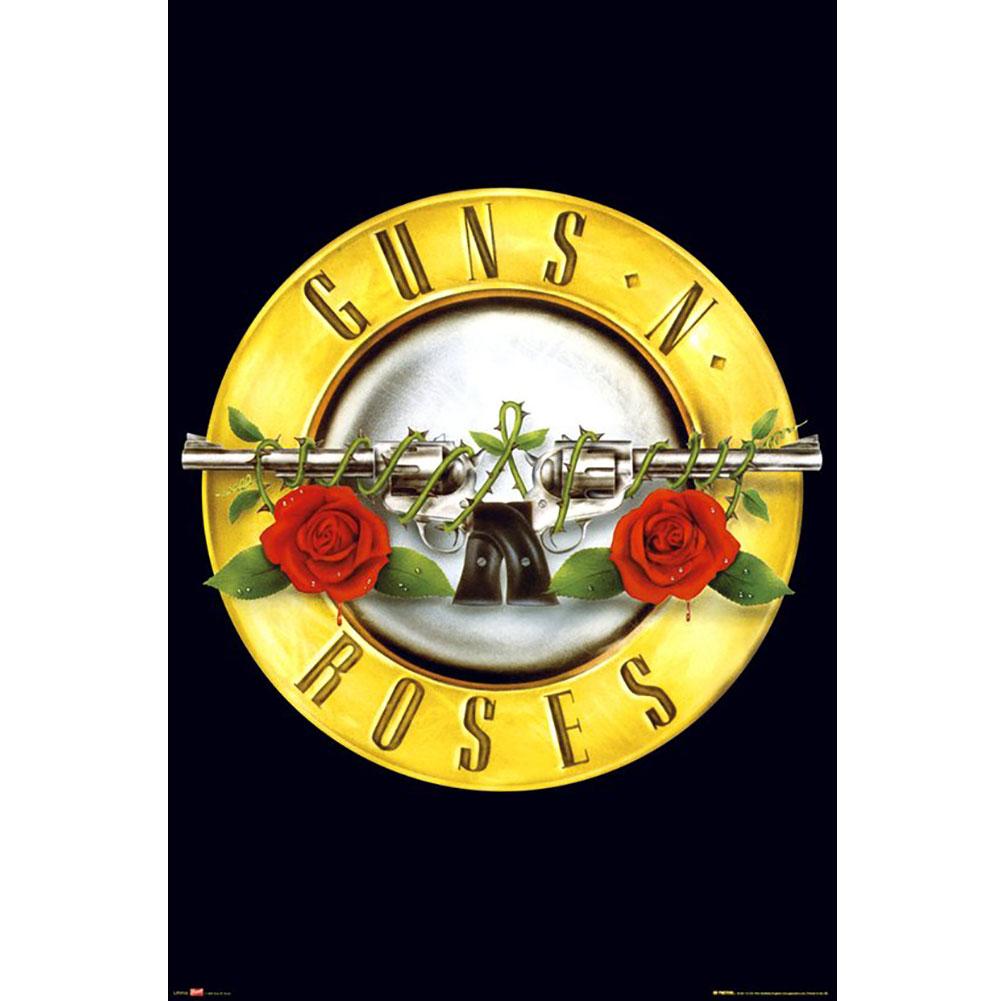 View Guns N Roses Poster Logo 166 information