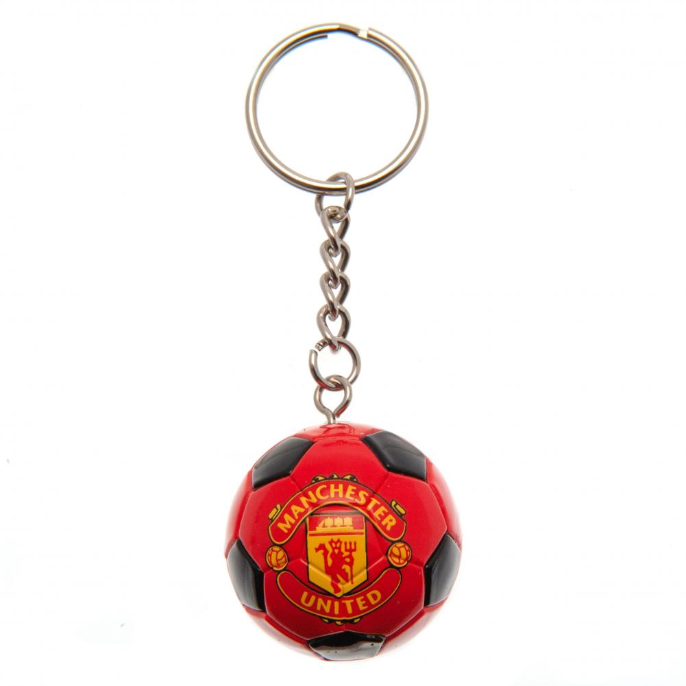 View Manchester United FC Football Keyring information