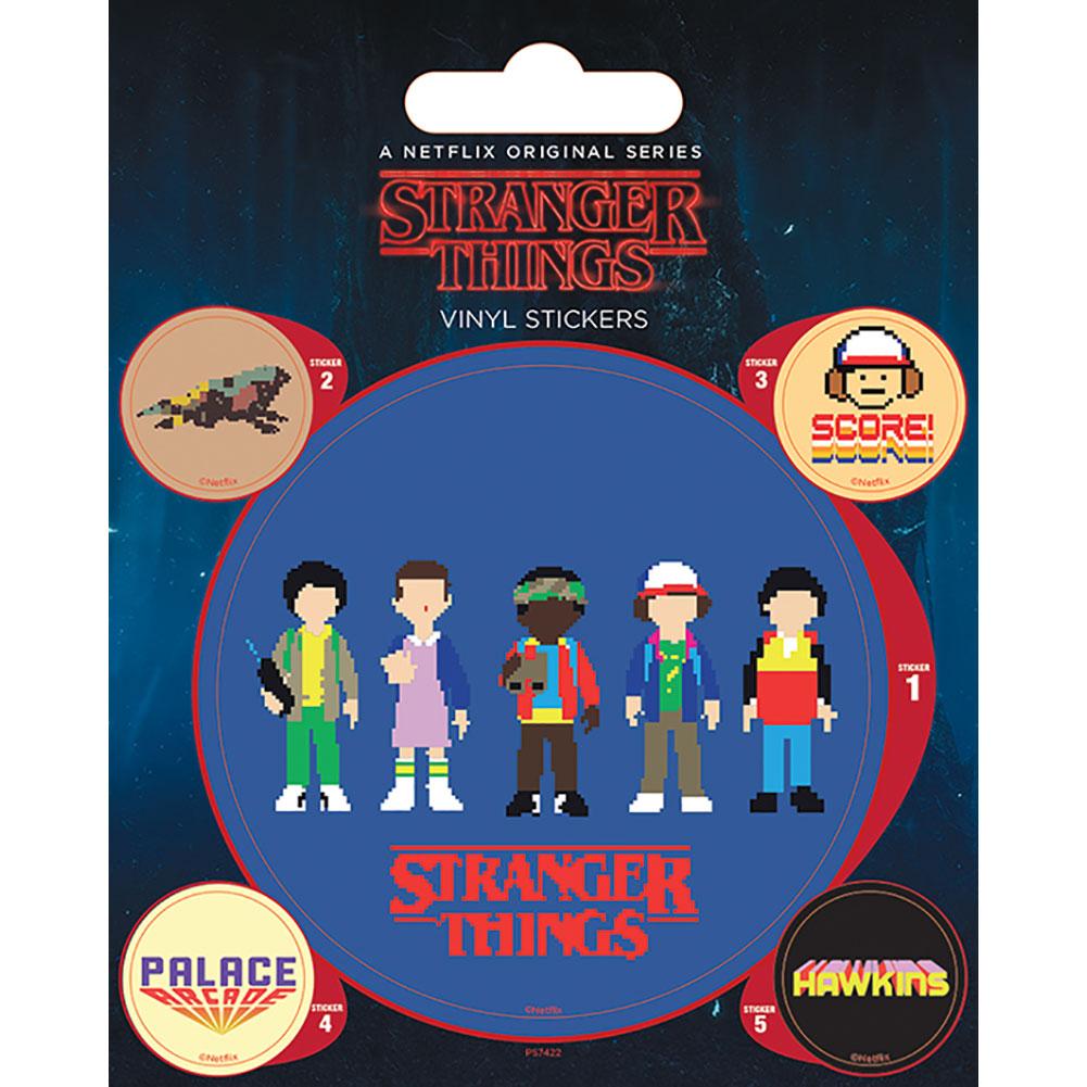 View Stranger Things Stickers Arcade information