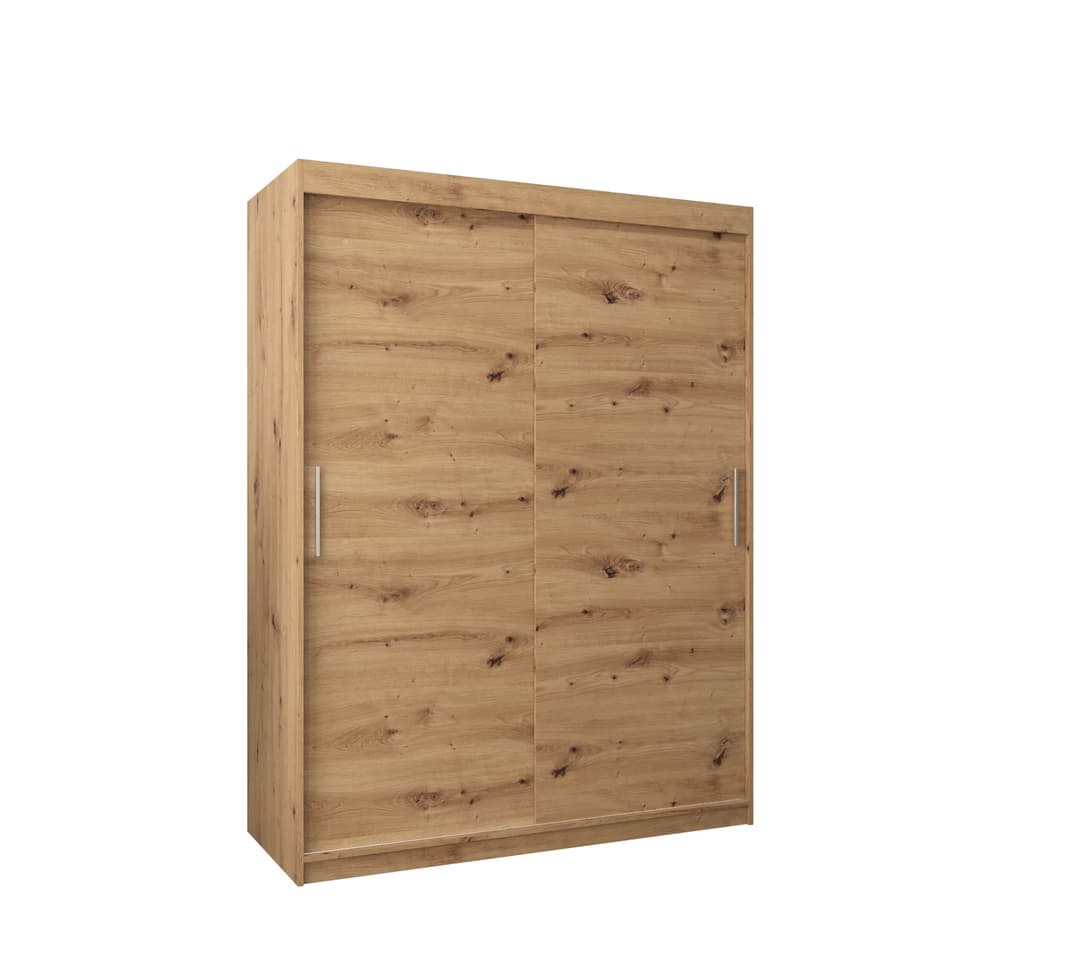 View Tokyo Sliding Door Wardrobe 150cm Oak Artisan 150cm information