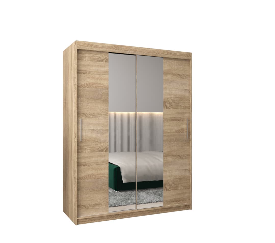 View Tokyo I Sliding Door Wardrobe 150cm Oak Sonoma 150cm information