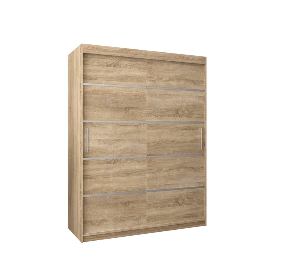 View Verona 01 Sliding Door Wardrobe 150cm Oak Sonoma 150cm information