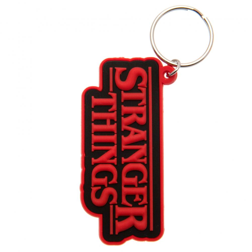 View Stranger Things PVC Keyring Logo information