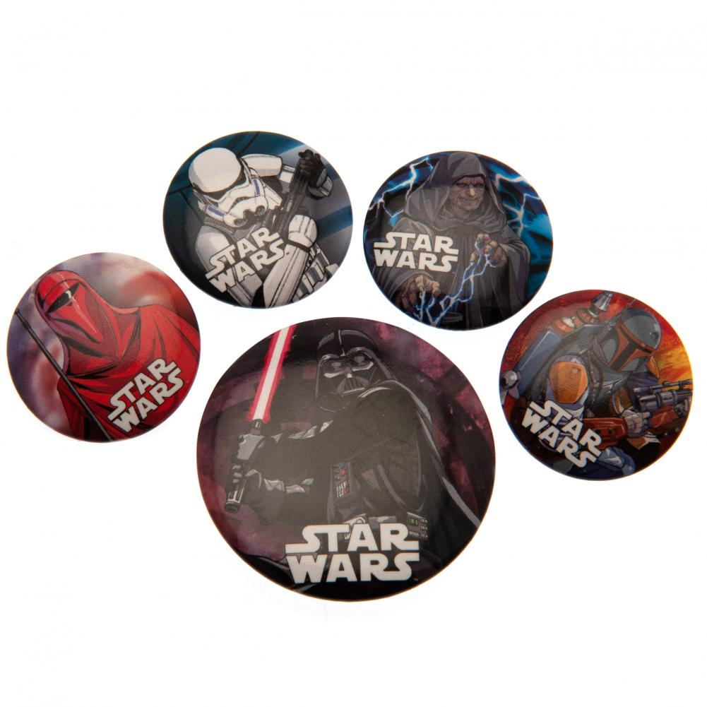 View Star Wars Button Badge Set information