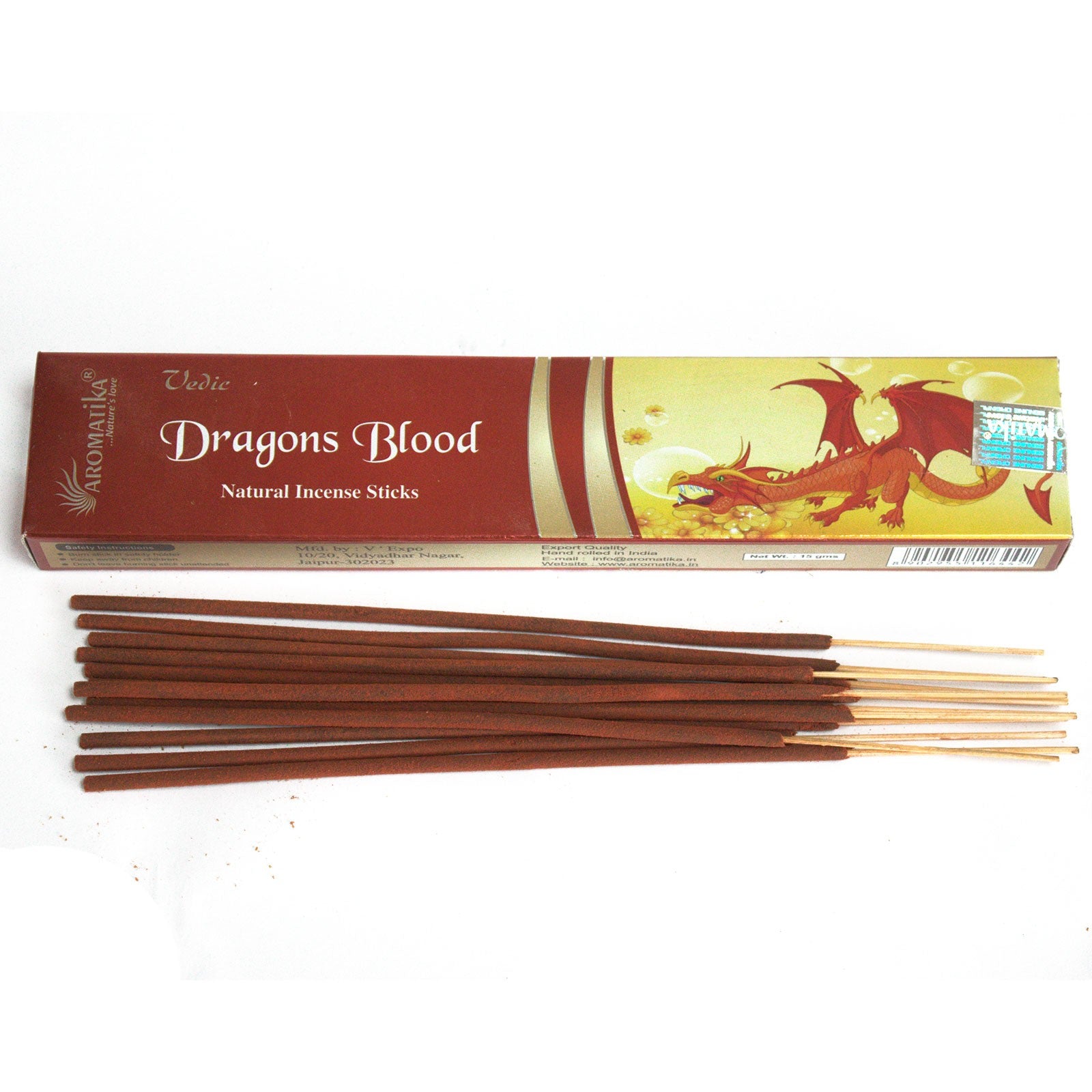 View Vedic Incense Sticks Dragons Blood information