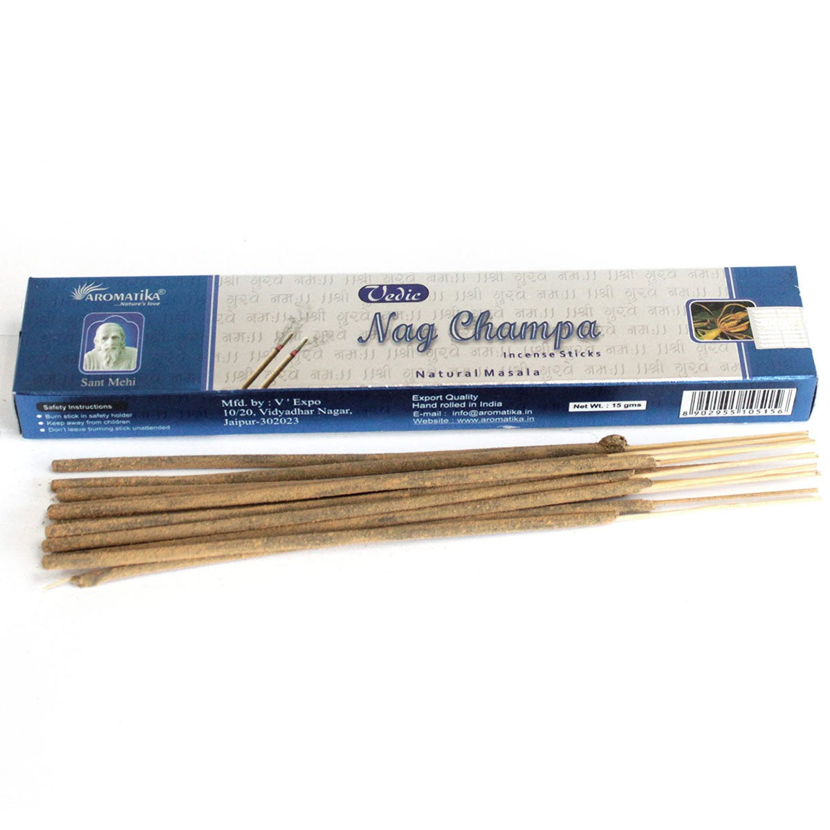 View Vedic Incense Sticks Nag Champa information