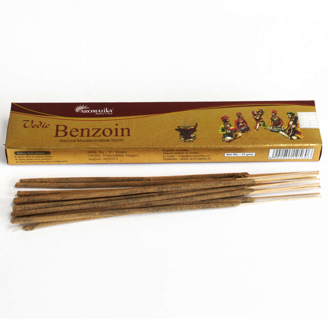 View Vedic Incense Sticks Benzoin information
