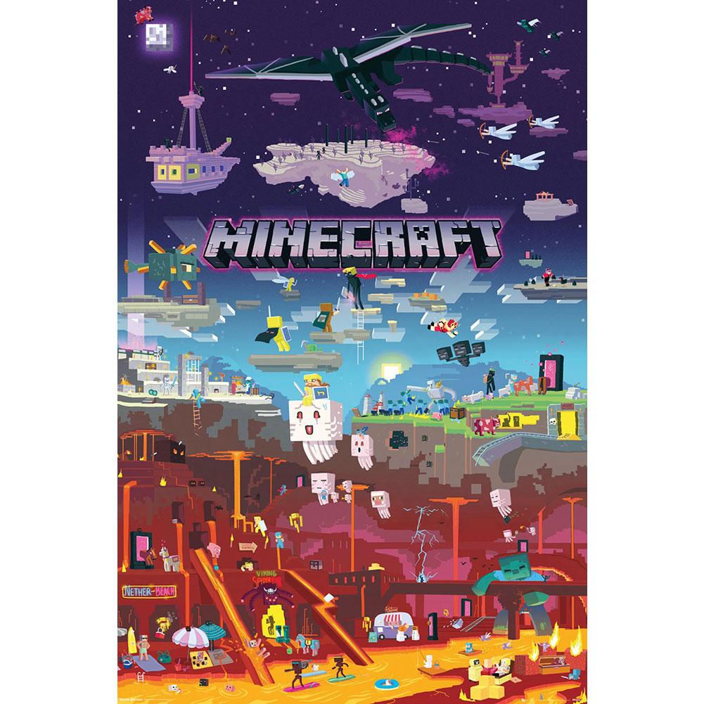 View Minecraft Poster World Beyond 179 information