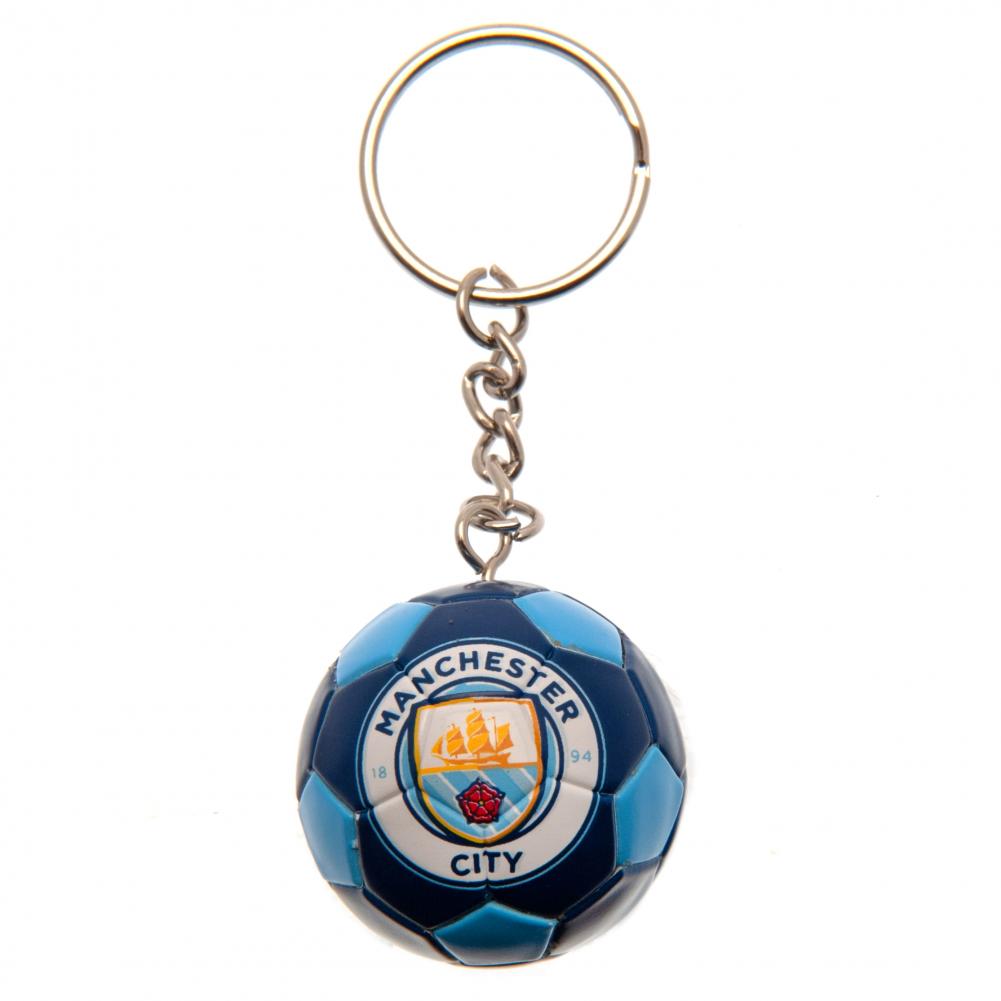 View Manchester City FC Football Keyring information