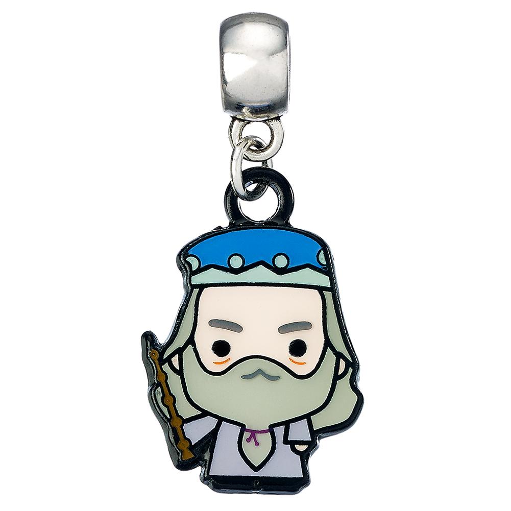 View Harry Potter Silver Plated Charm Chibi Dumbledore information