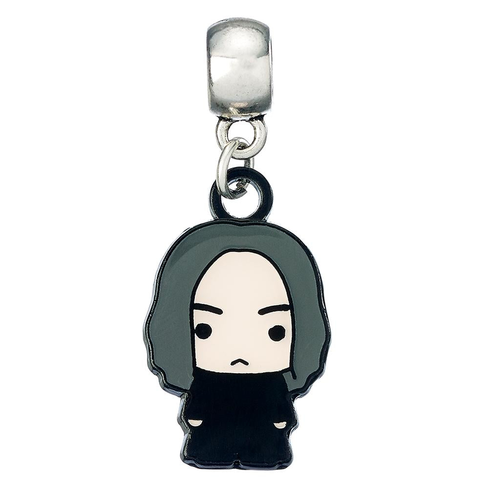 View Harry Potter Silver Plated Charm Chibi Snape information