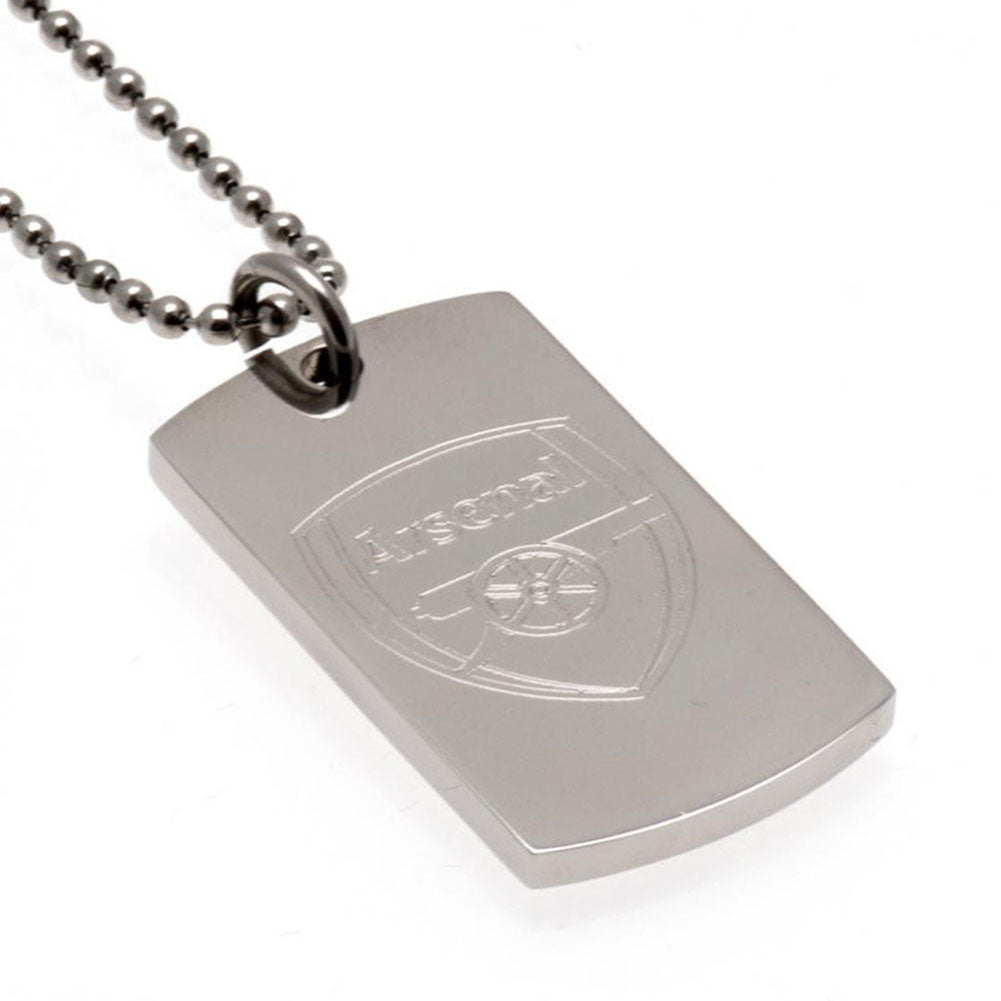 View Arsenal FC Engraved Dog Tag Chain information