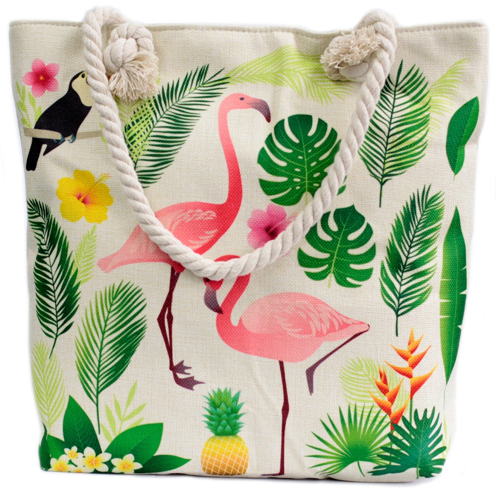 View Rope Handle Bag Flamingo More information