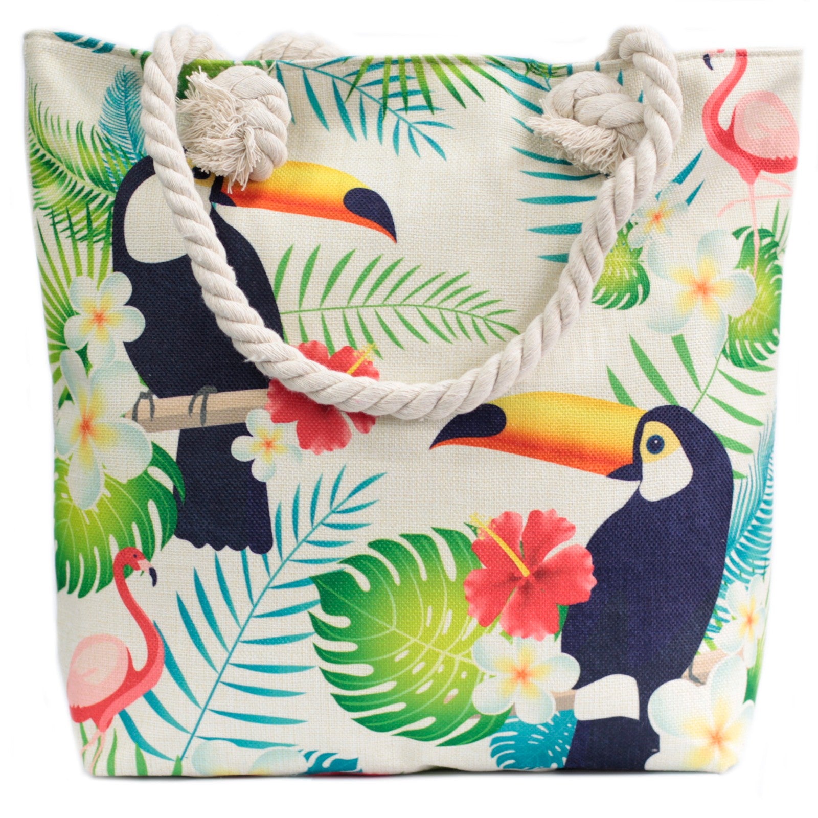 View Rope Handle Bag Tropical Toucan information
