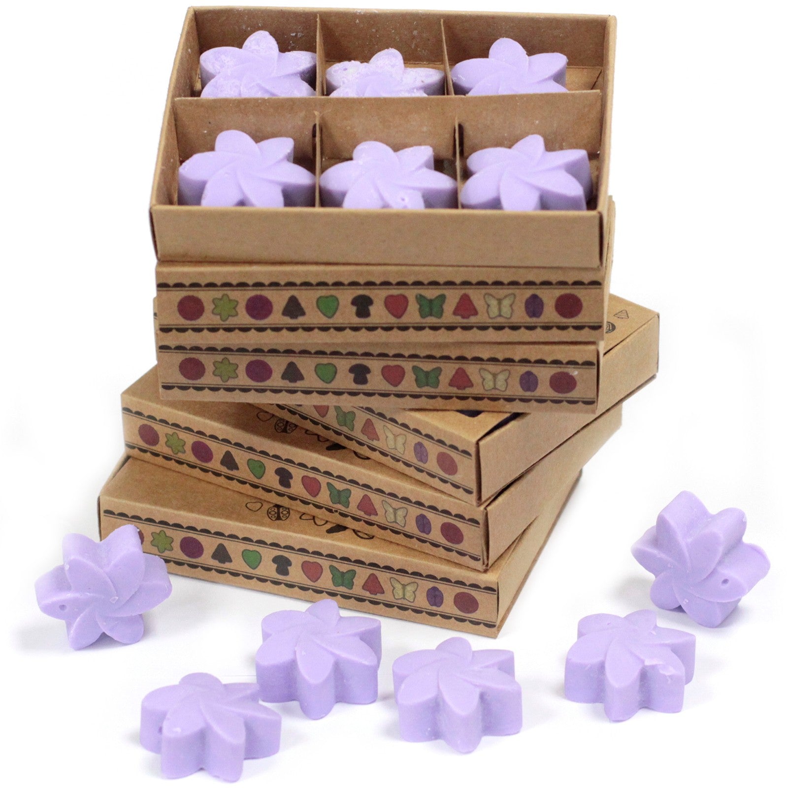 View Box of 6 Wax Melts Lavender Fields information