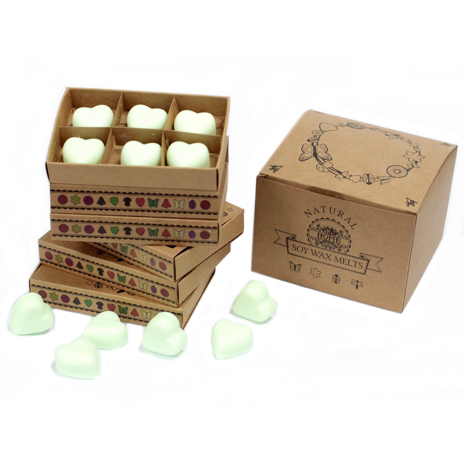View Box of 6 Wax Melts Mint Menthol information