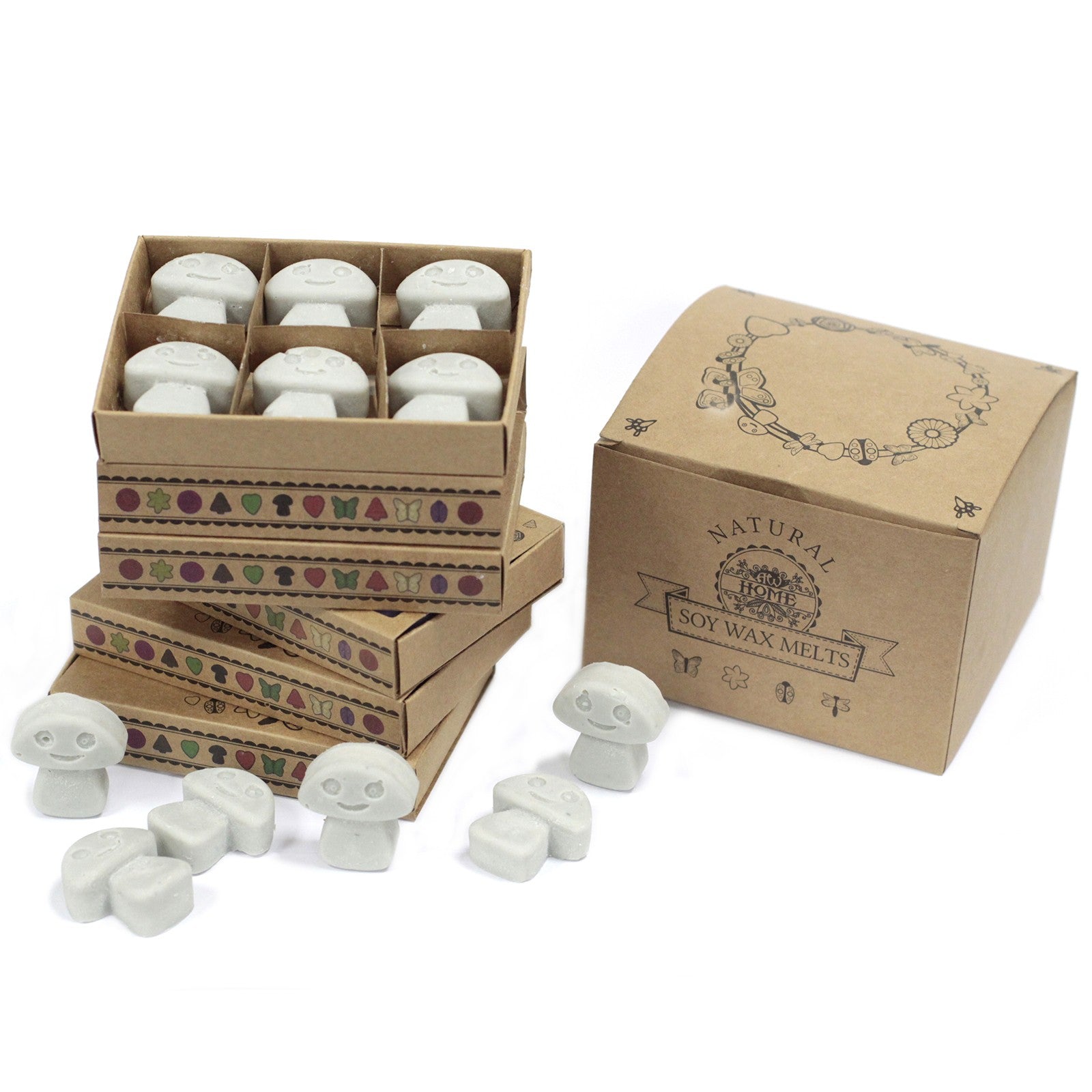 View Box of 6 Wax Melts Dark Patchouli information