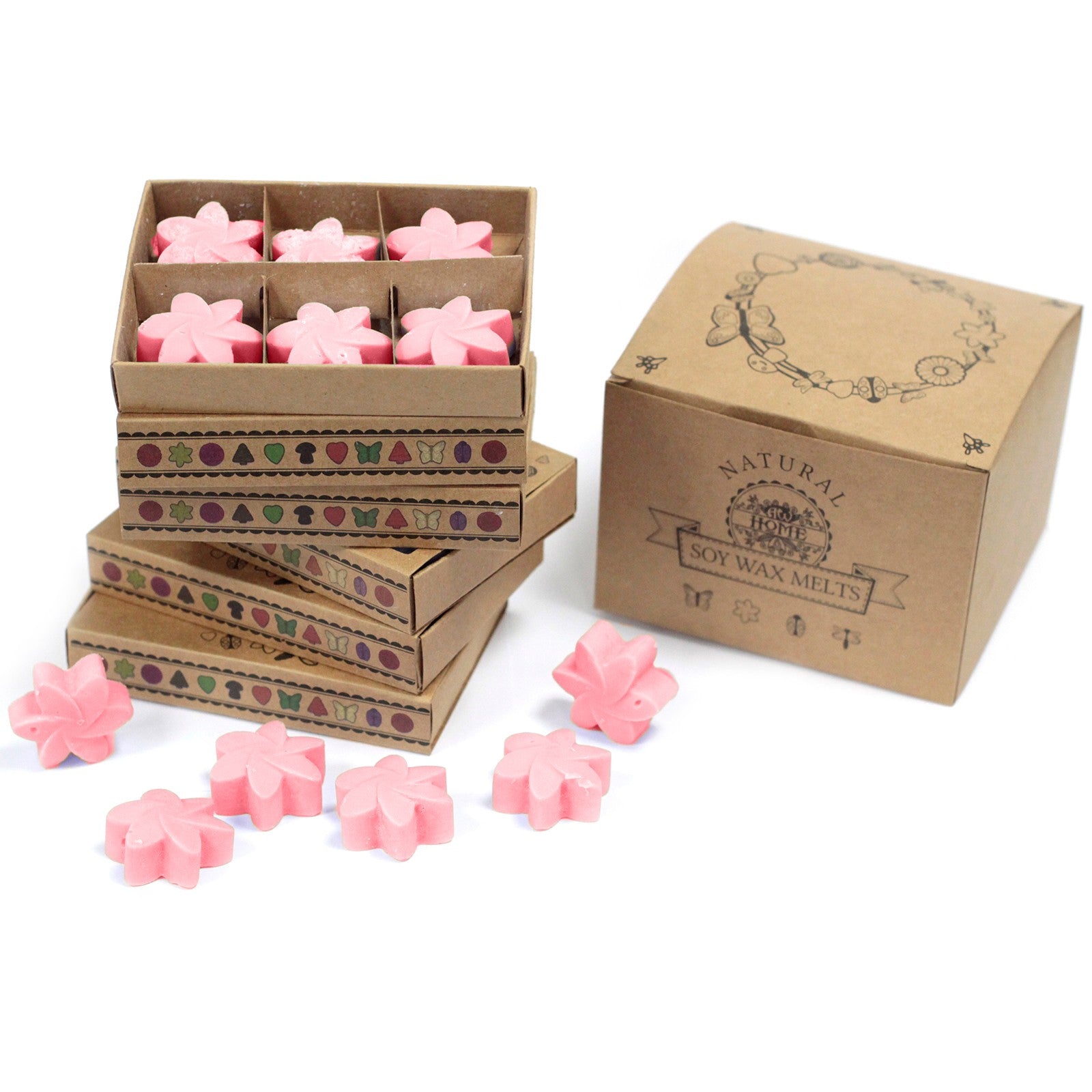View Box of 6 Wax Melts Classic Rose information