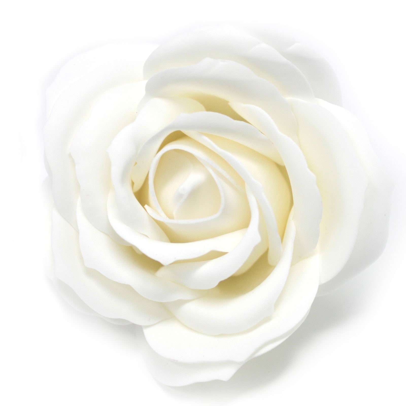 View Craft Soap Flowers Lrg Rose White x 10 pcs information