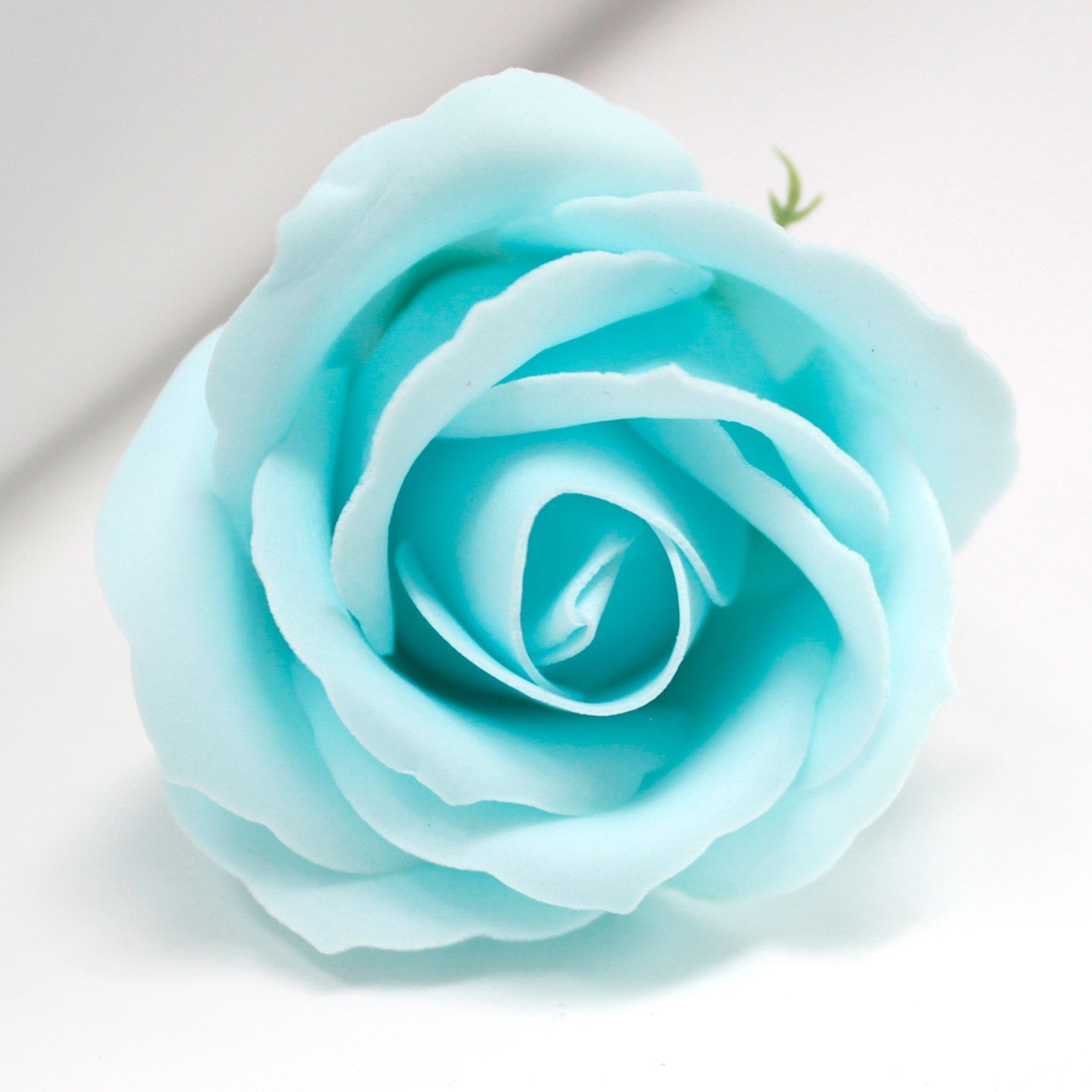 View Craft Soap Flowers Med Rose Baby Blue x 10 pcs information