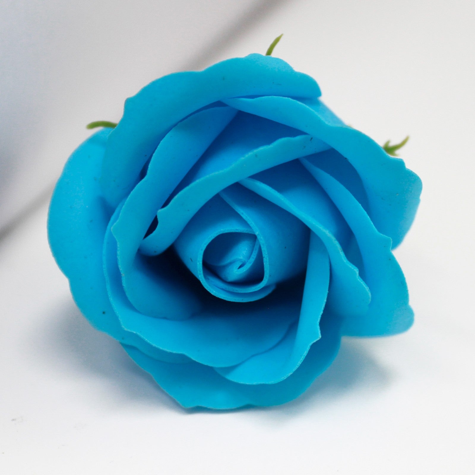 View Craft Soap Flowers Med Rose Sky Blue x 10 pcs information