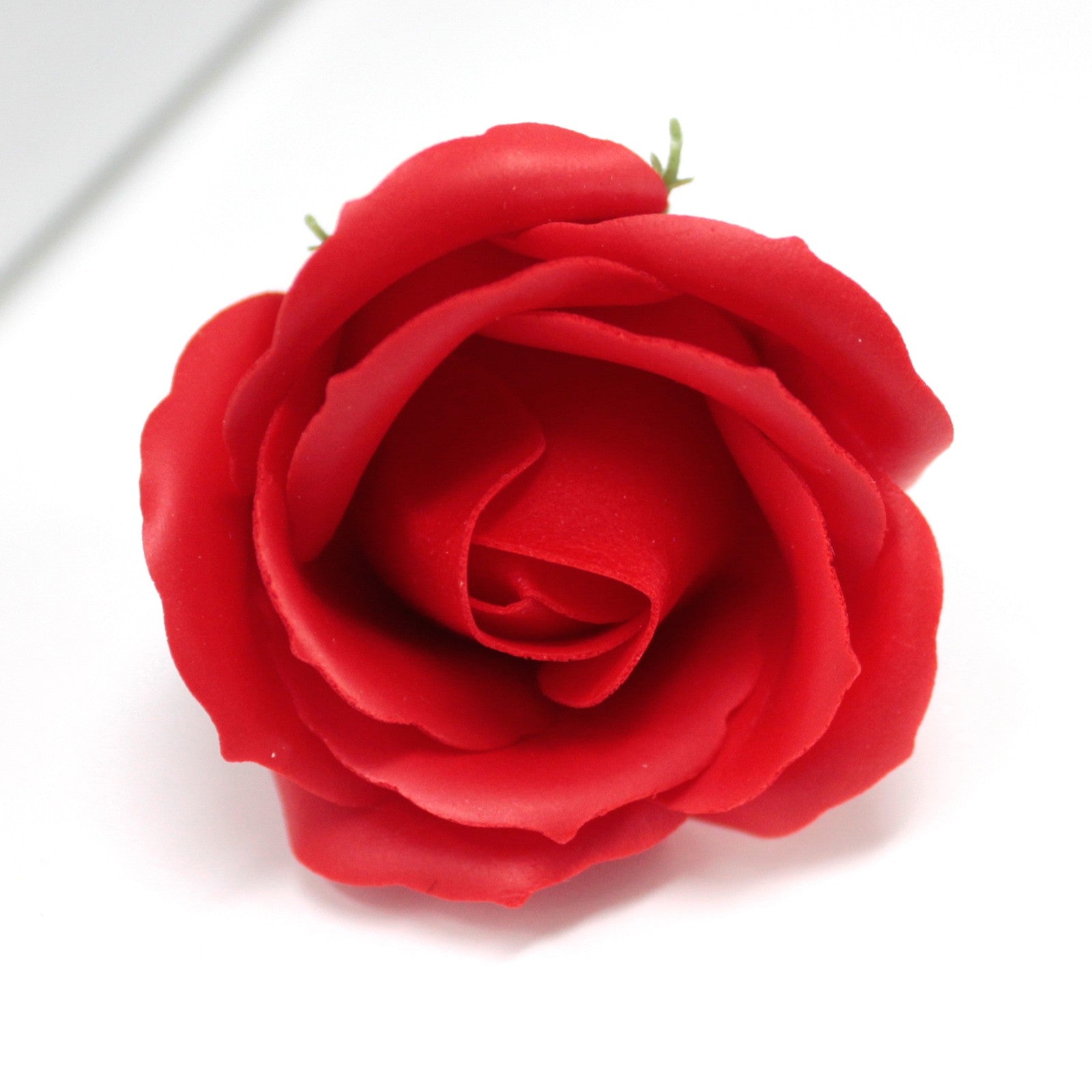 View Craft Soap Flowers Med Rose Red x 10 pcs information