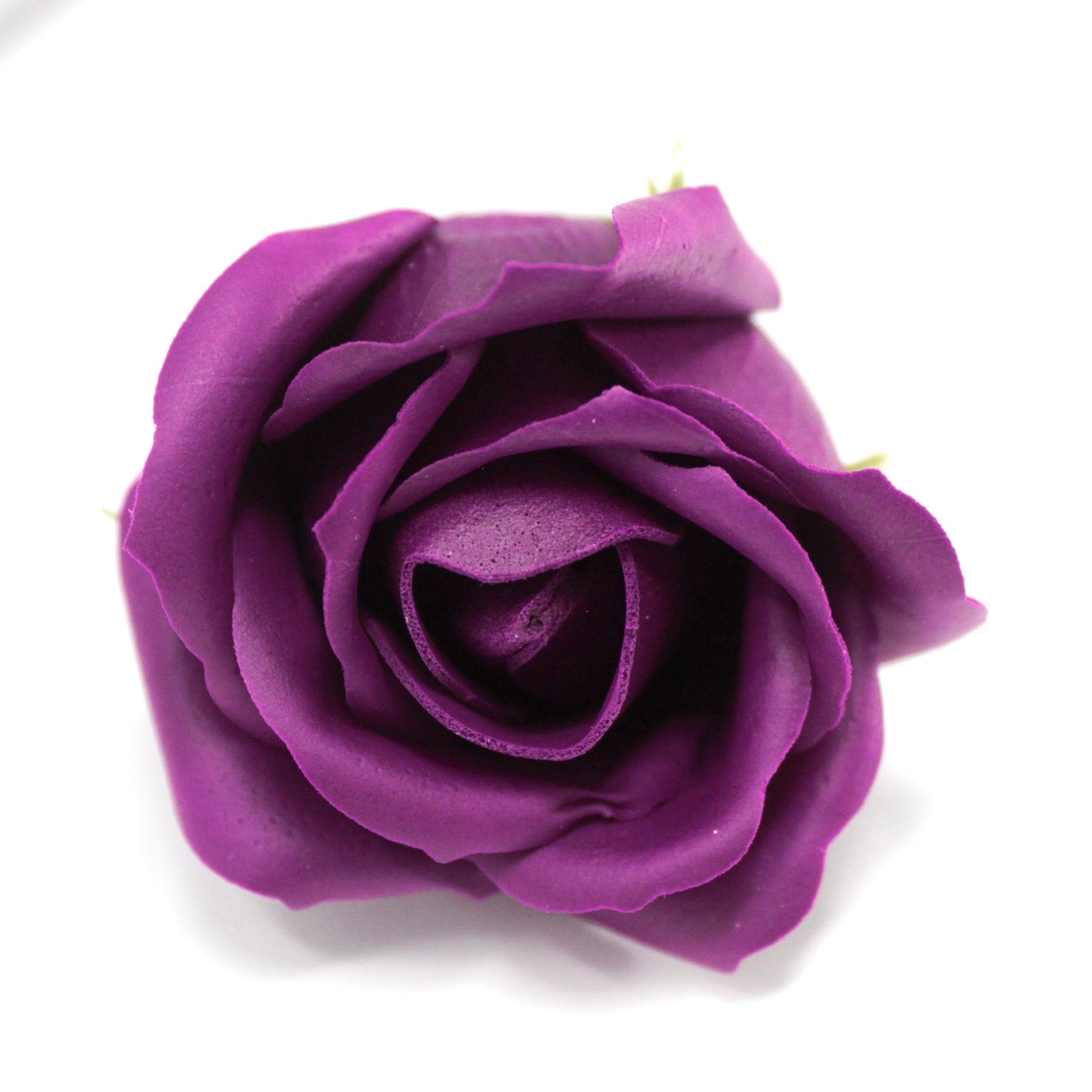 View Craft Soap Flowers Med Rose Deep Violet x 10 pcs information