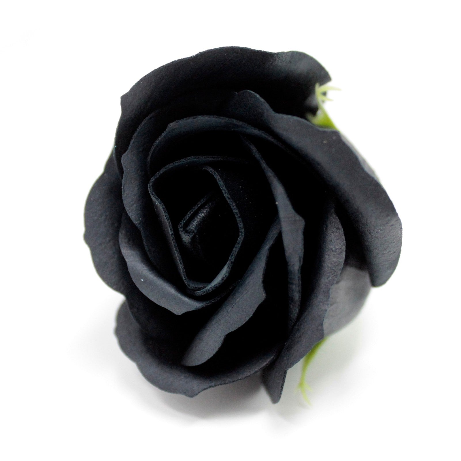 View Craft Soap Flowers Med Rose Black x 10 pcs information