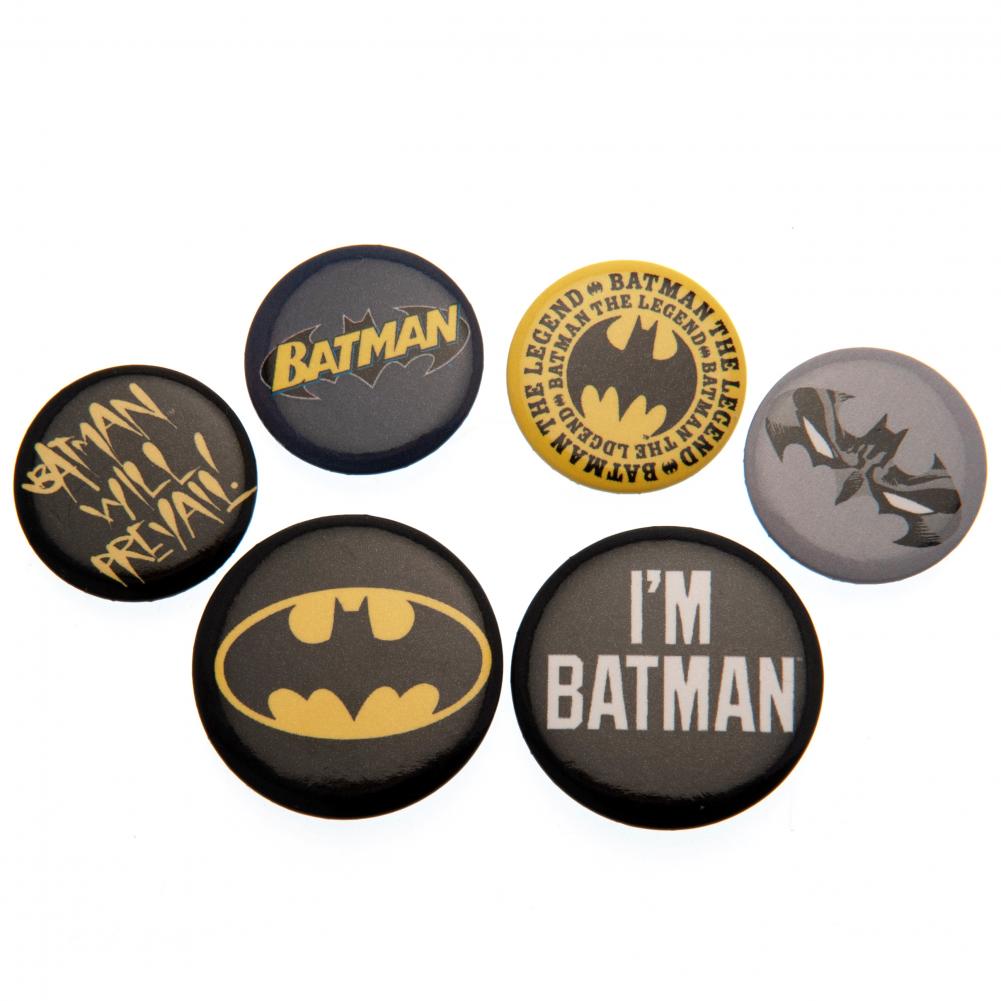 View Batman Button Badge Set information