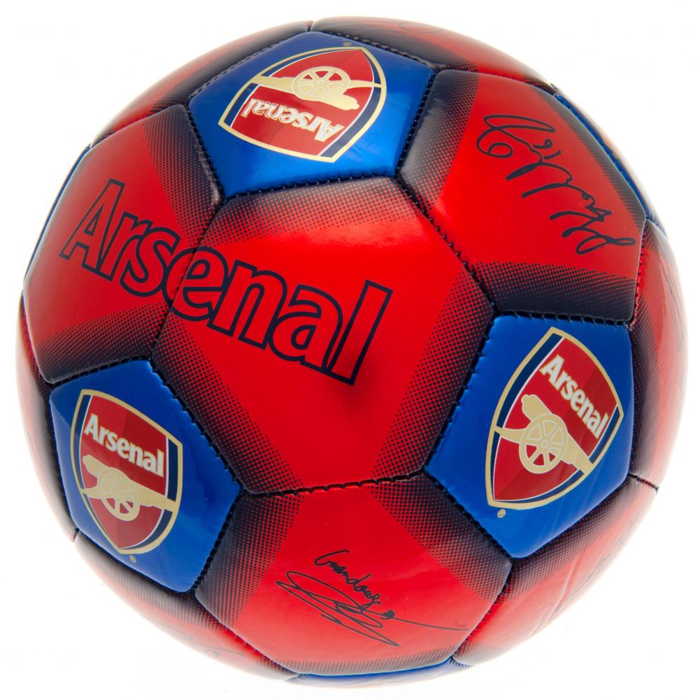 View Arsenal FC Football Signature information