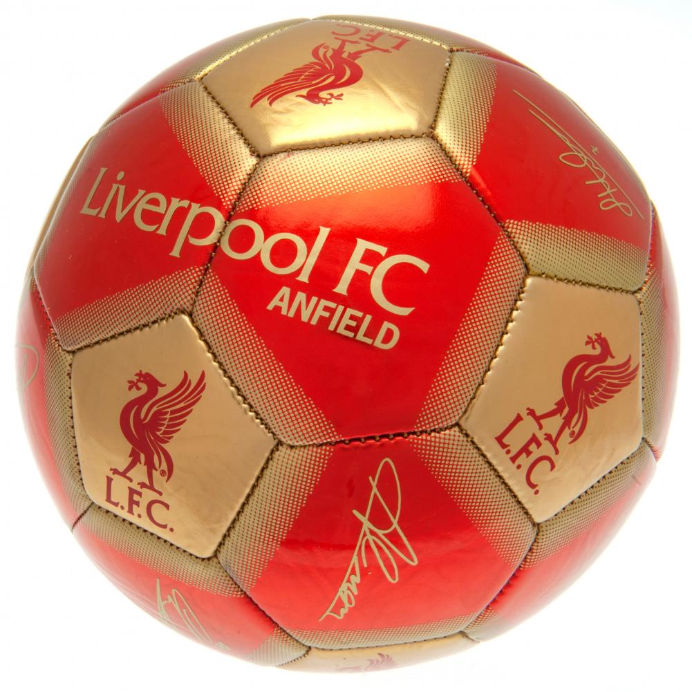 View Liverpool FC Football Signature information