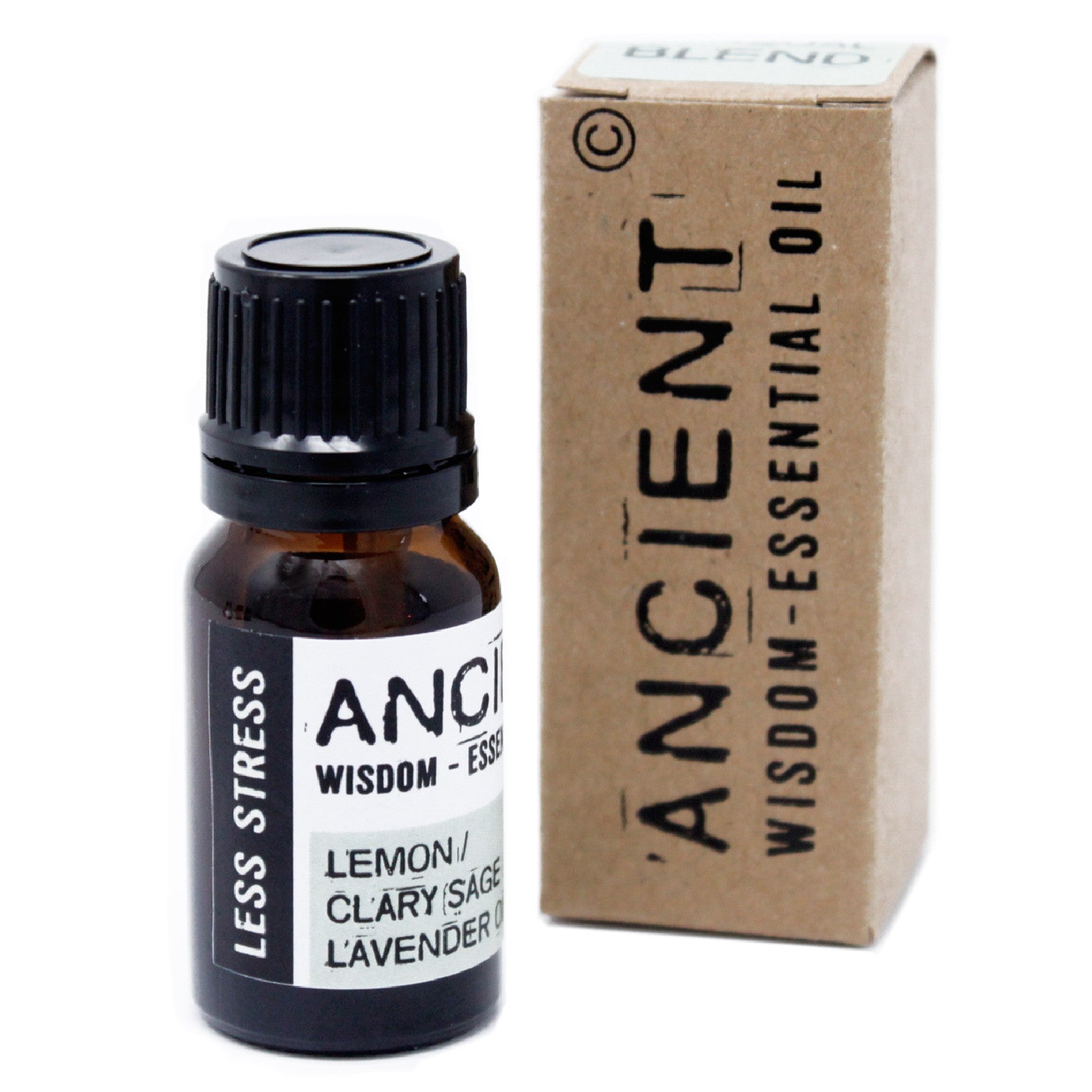 View Less Stress Essential Oil Blend Boxed 10ml information