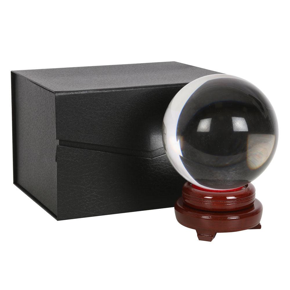 View 15cm Crystal Ball with Stand information