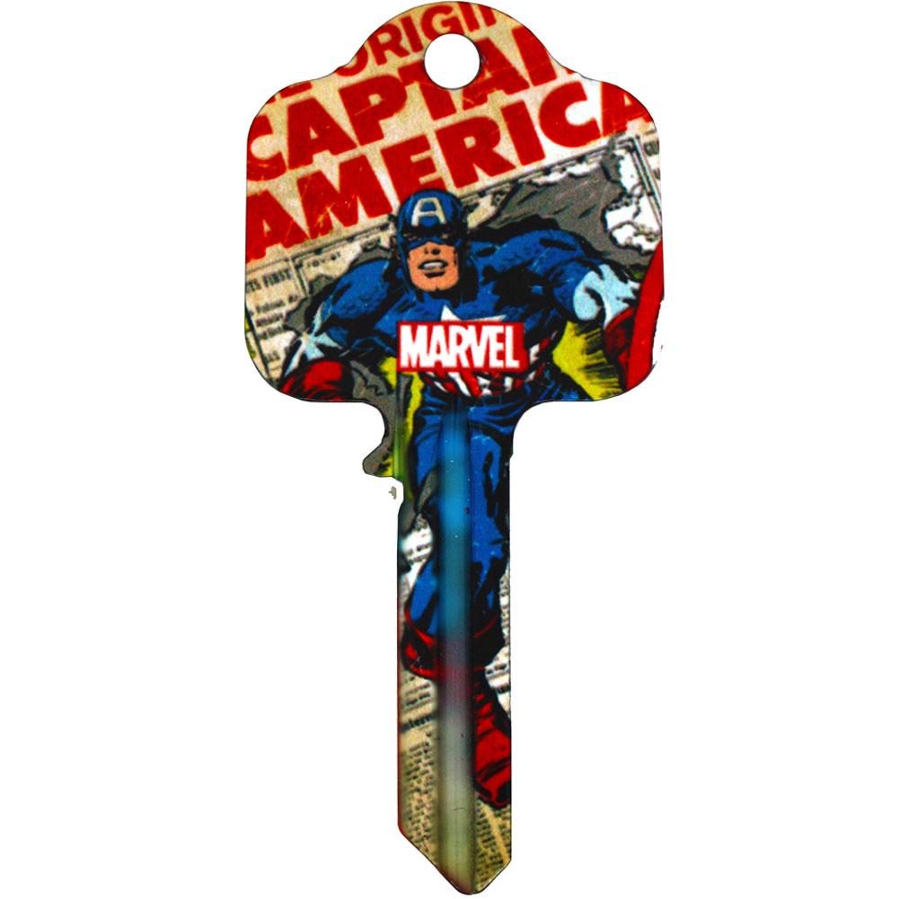View Marvel Comics Door Key Captain America information