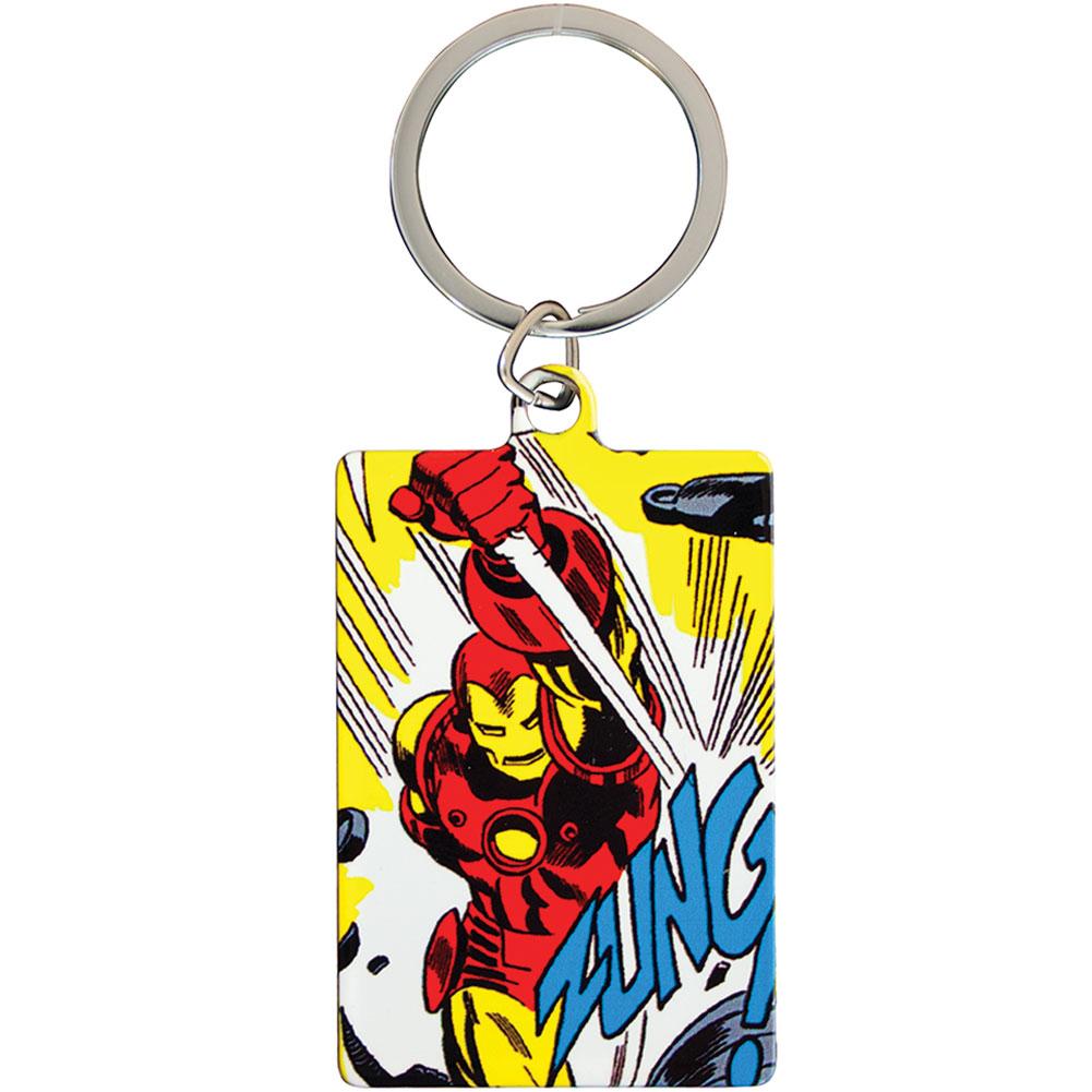 View Marvel Comics Metal Keyring Iron Man information