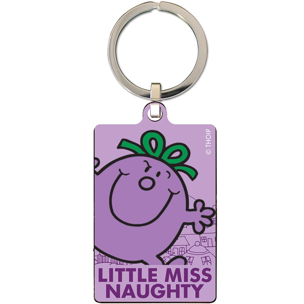 View Little Miss Naughty Metal Keyring information