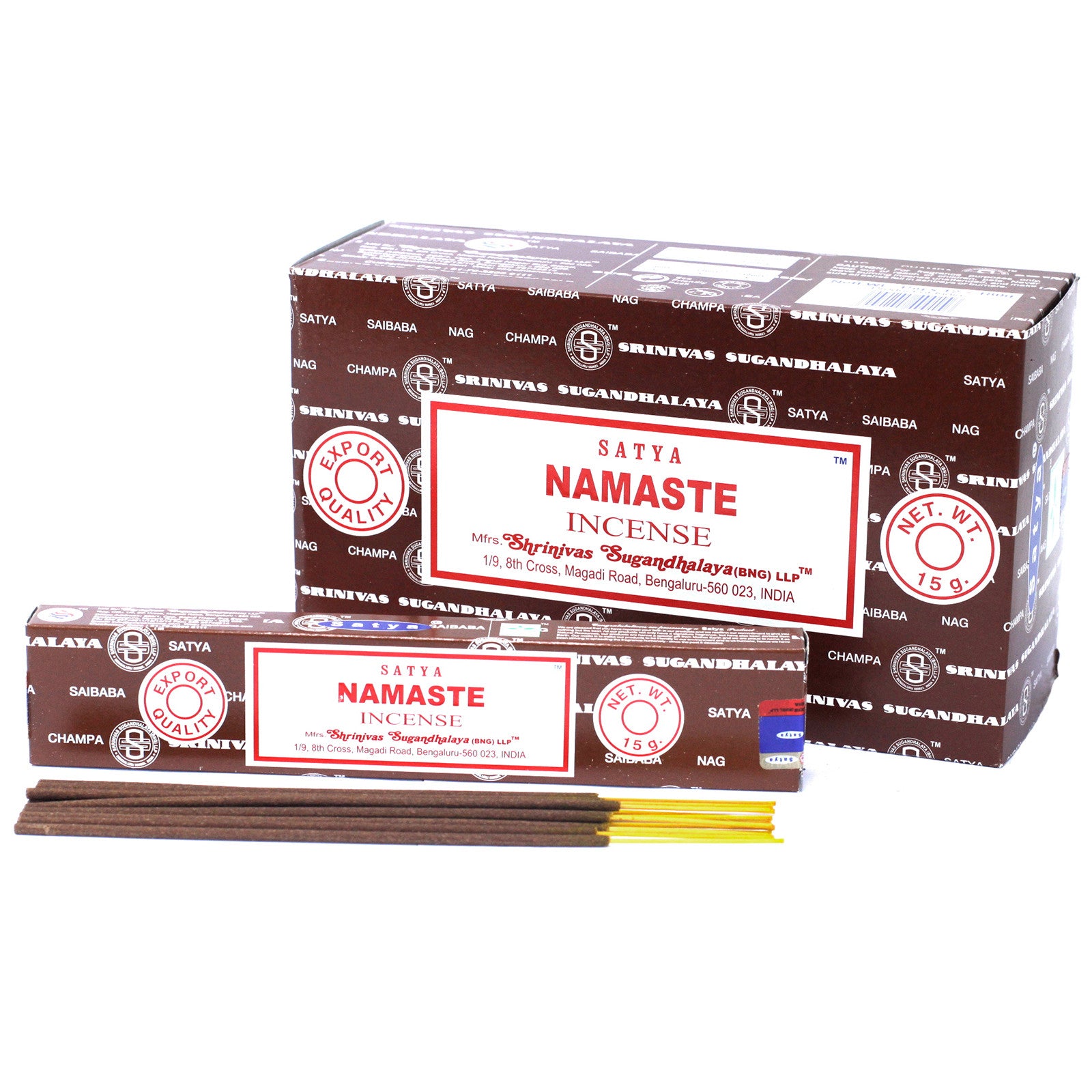 View Satya Incense 15gm Namaste information