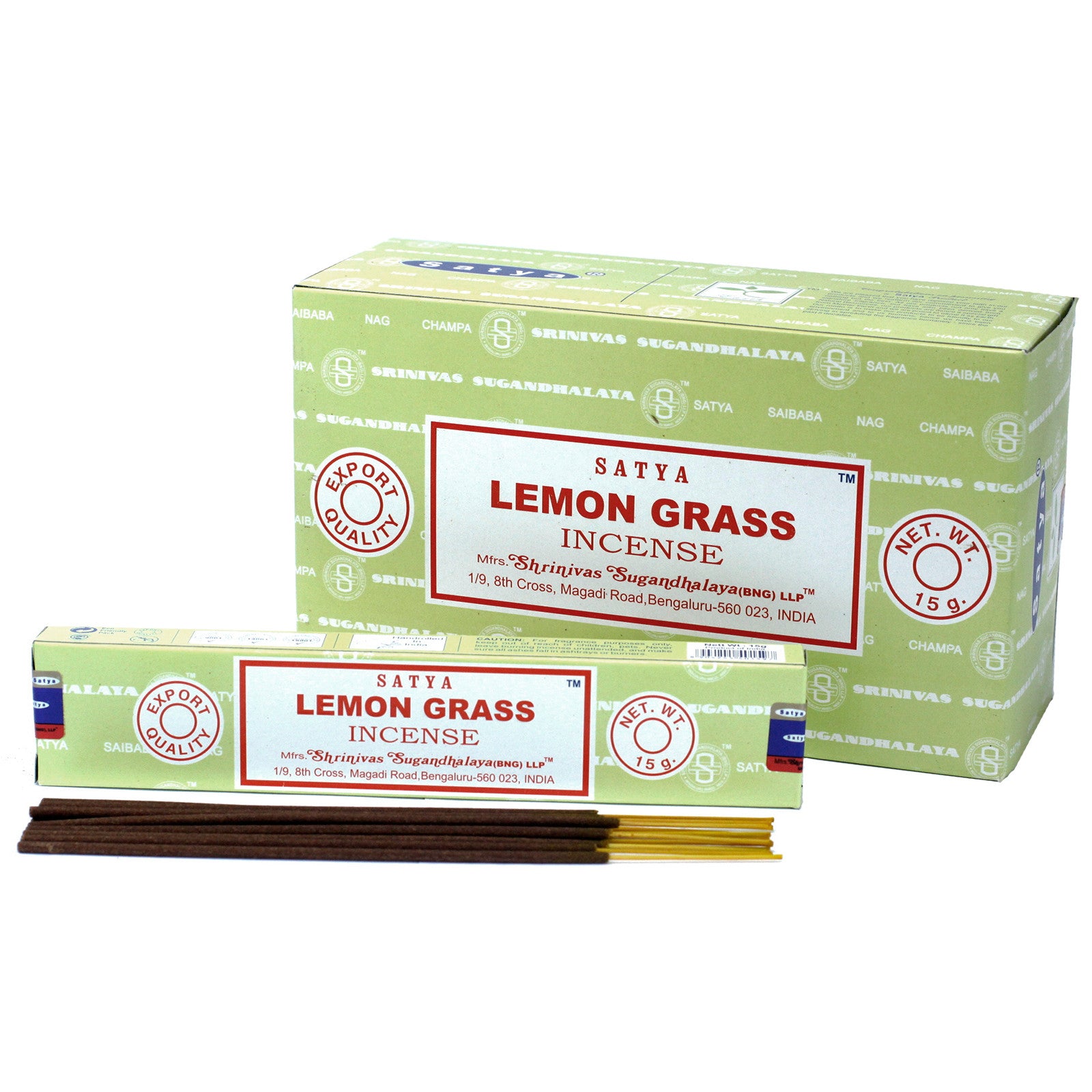 View Satya Incense 15gm Lemongrass information