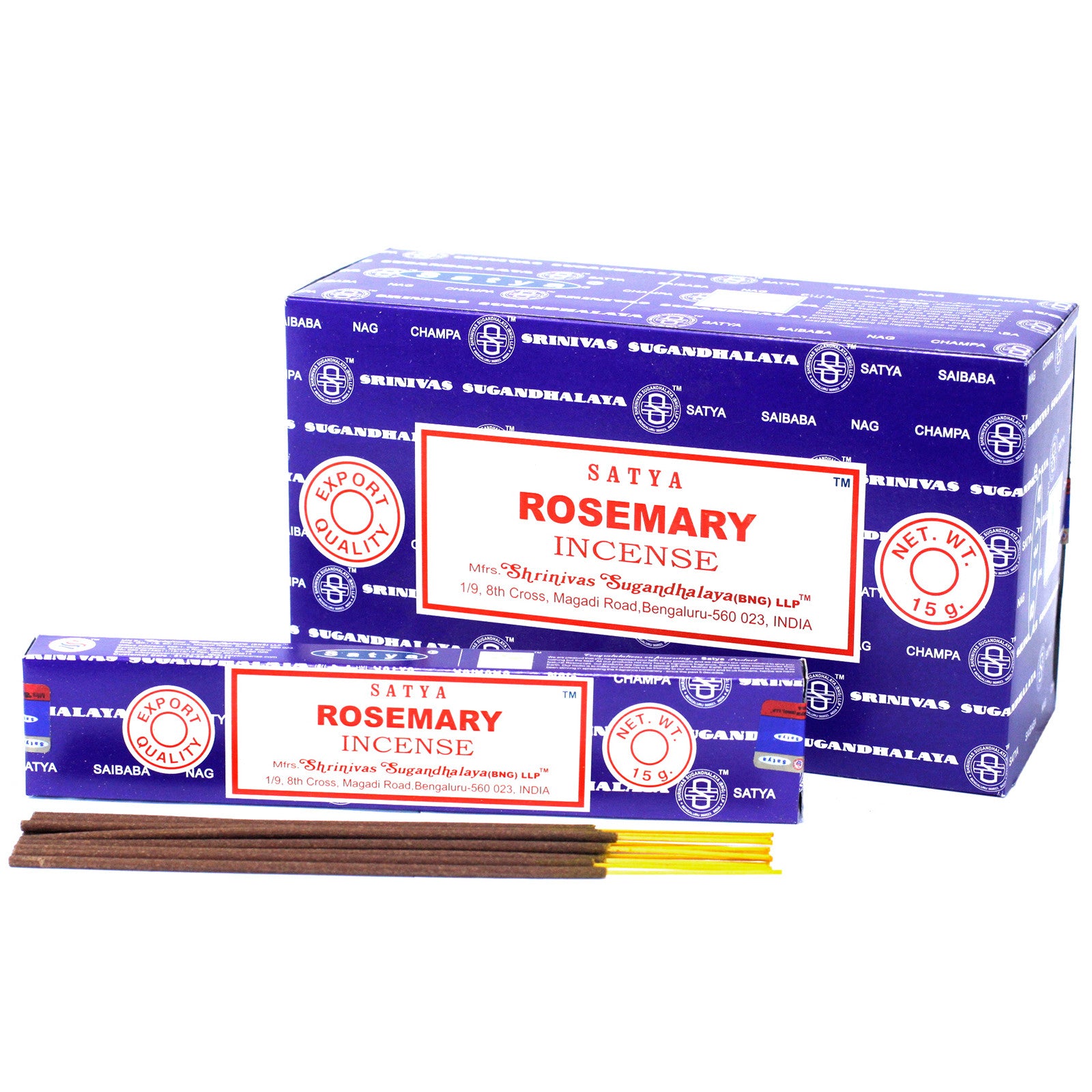 View Satya Incense 15gm Rosemary information