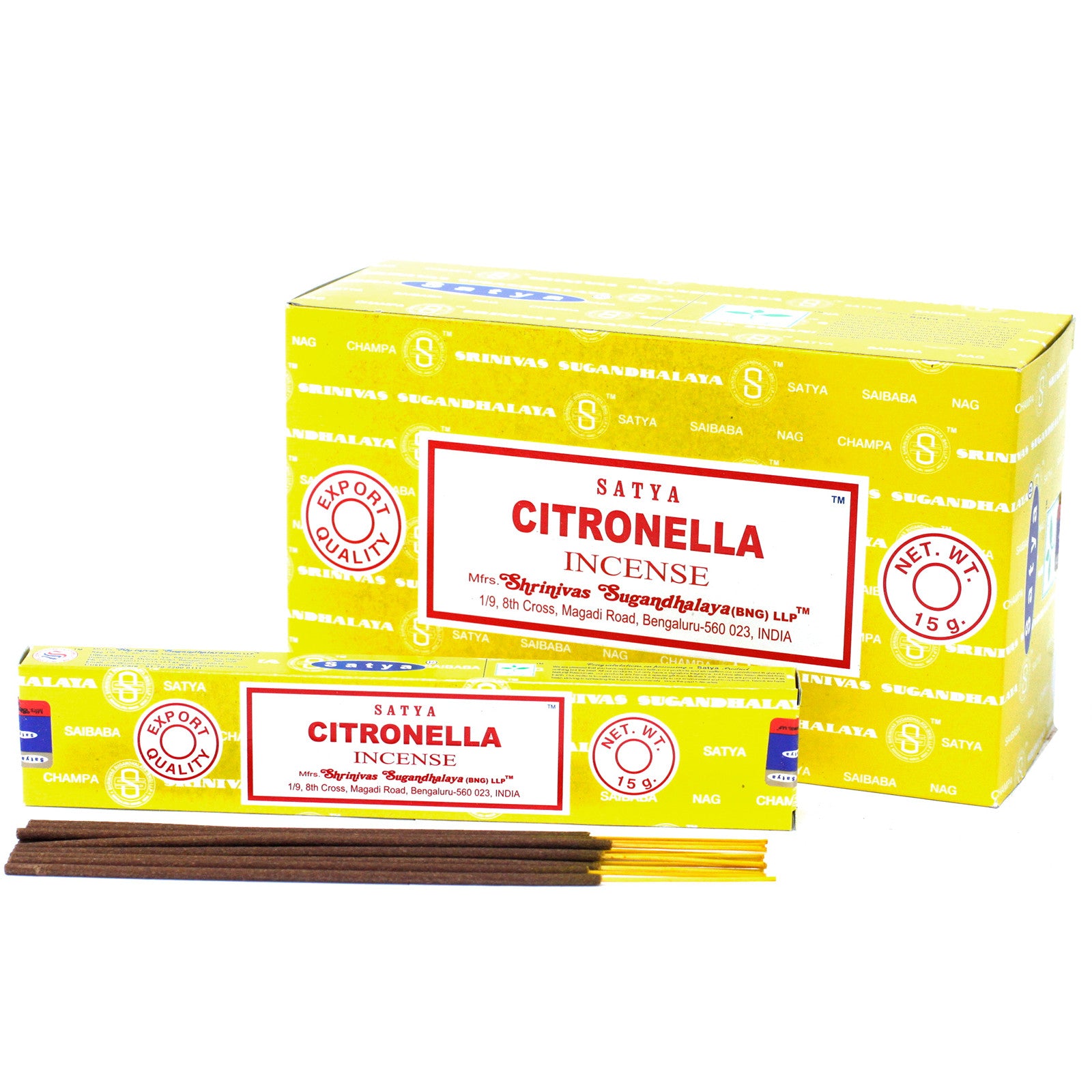 View Satya Incense 15gm Citronella information