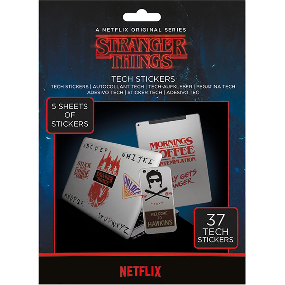 View Stranger Things Tech Stickers information