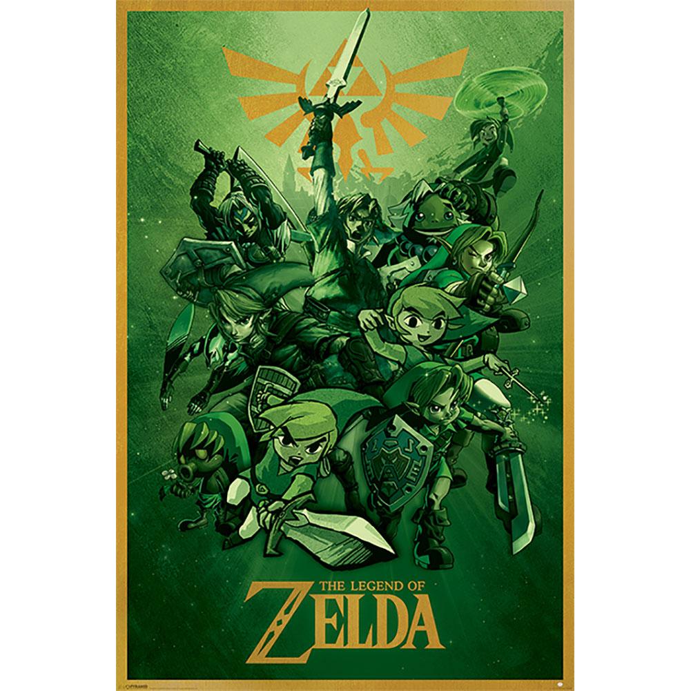 View The Legend Of Zelda Poster Link 141 information