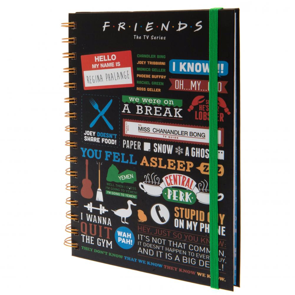 View Friends Notebook information