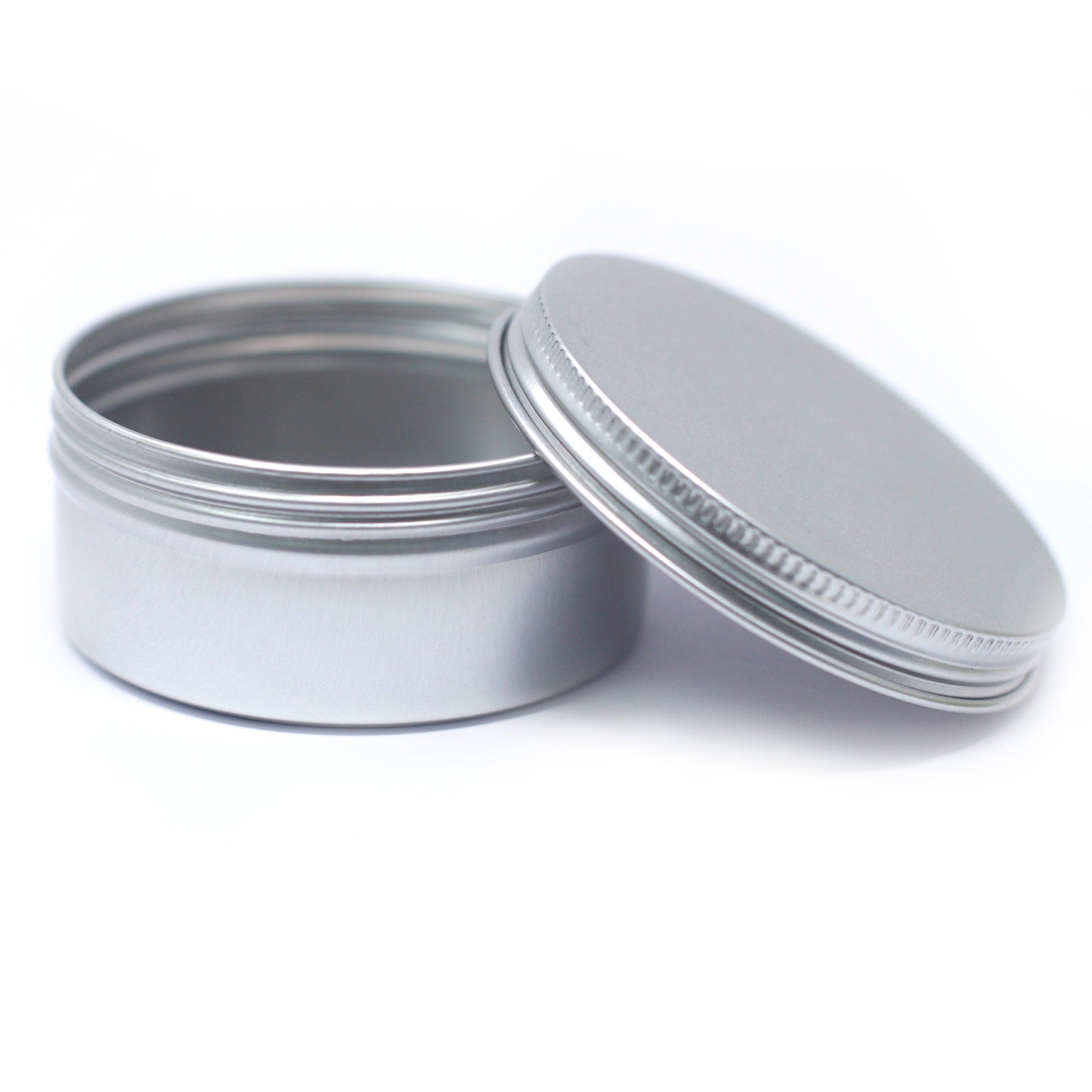 View Aluminium Tin Box Round with Screw Top 70x35mm information