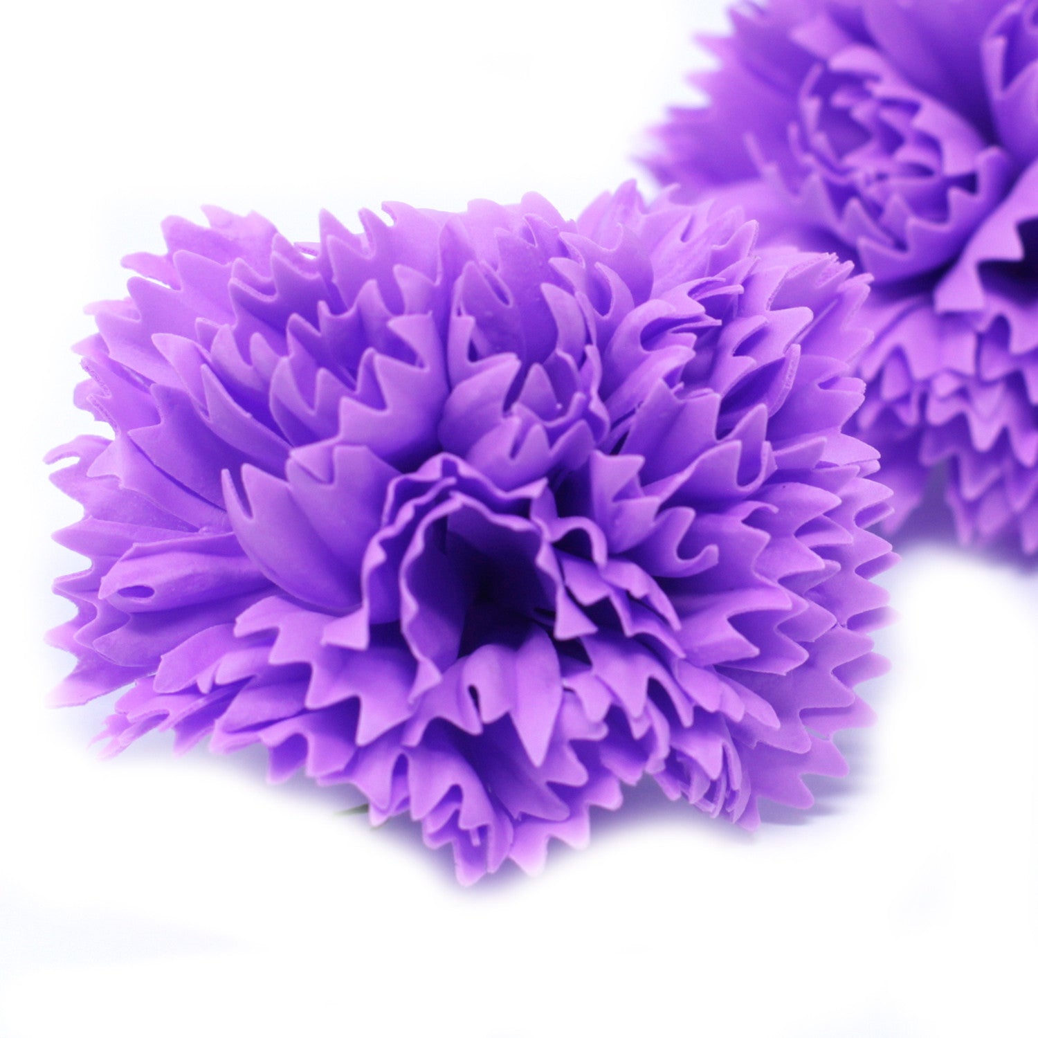 View Craft Soap Flowers Carnations Violet information