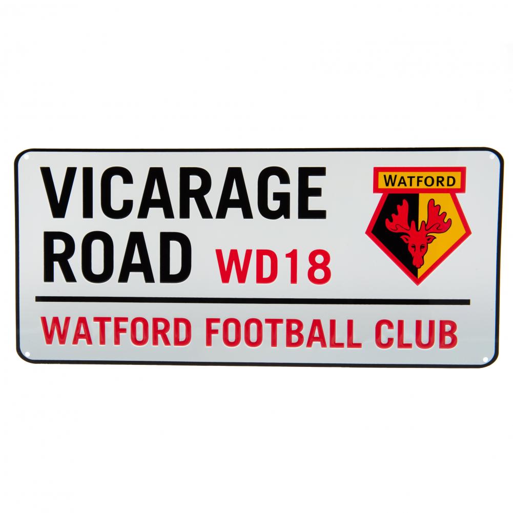 View Watford FC Street Sign information