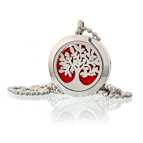 View Aromatherapy Diffuser Necklace Tree of Life 25mm information