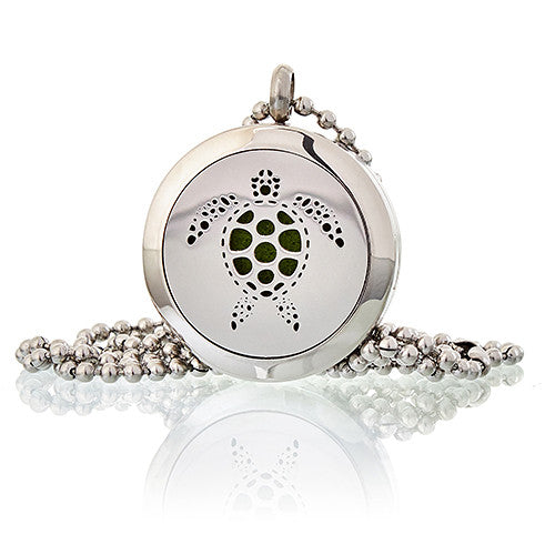 View Aromatherapy Diffuser Necklace Turtle 25mm information