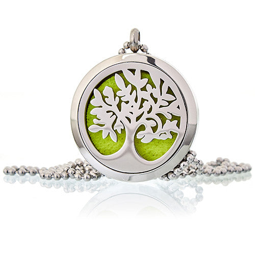 View Aromatherapy Diffuser Necklace Tree of Life 30mm information