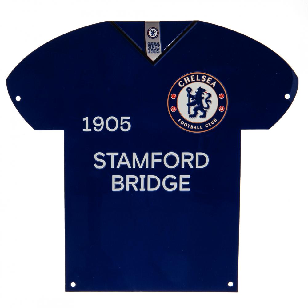 View Chelsea FC Metal Shirt Sign information